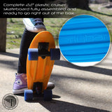 Flybar 22" Plastic Cruiser Blue Skateboard