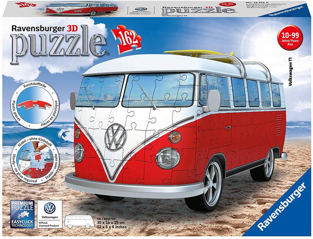 Volkswagen Bus T1 - 162 Pc. 3D Puzzle