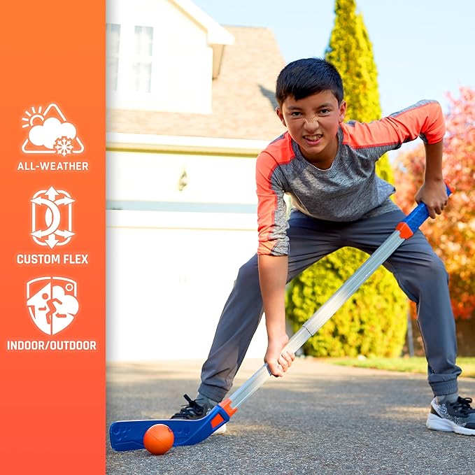 Nerf Flex Play Hockey Stick & Ball