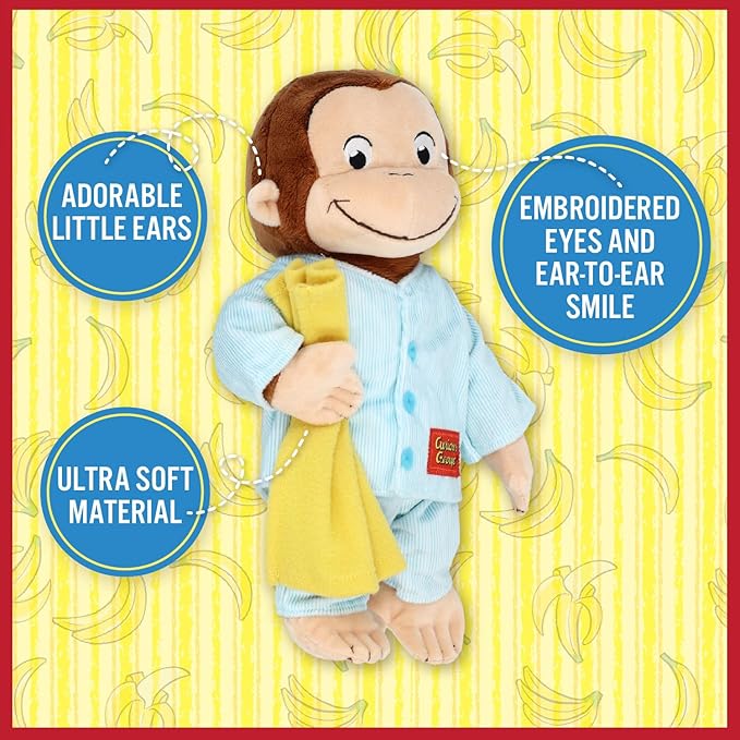 Curious George PJ Plush