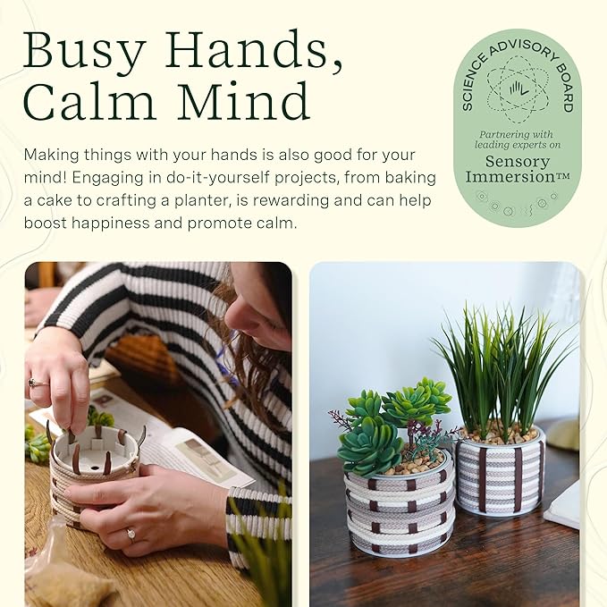 FlowCraft Cord Wrapped Planter – Fun Stuff Toys