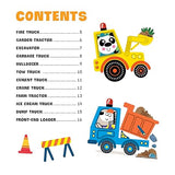 First Fun Sticker Painting Trucks and Tractors