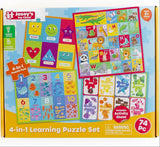 4 In 1 Learning Puzzle Set