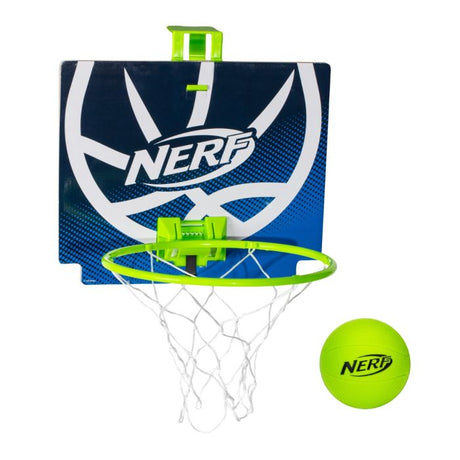 NERF Nerfoop Mini Over the Door Basketball Hoop Set