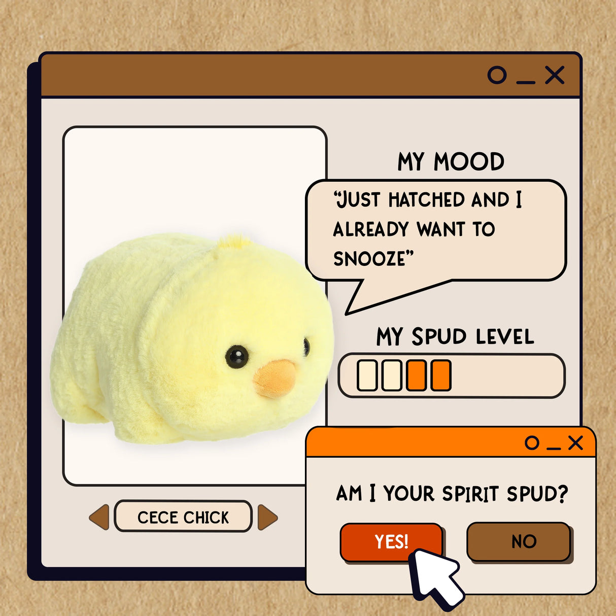 Cece Chick 10" Spudsters
