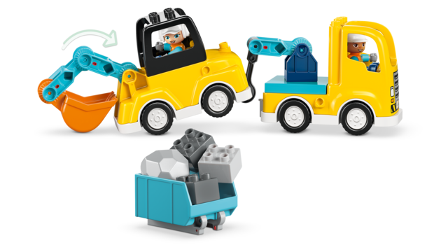 LEGO® DUPLO® Town 3 In 1 Construction Vehicles