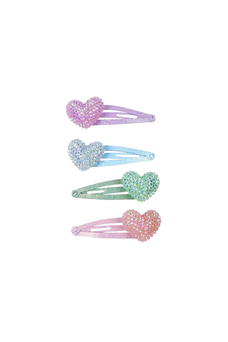 Sparkle Heart Hair Clip