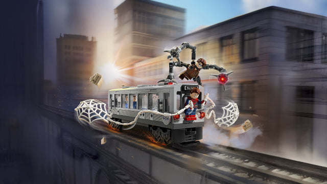 LEGO® Marvel Spider-Man Vs Doc Ock Subway Train Scene