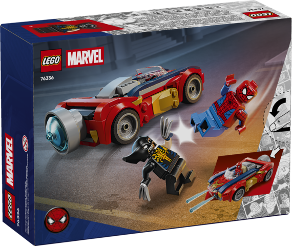 LEGO® Marvel Spider-Man Car vs. Venomized Wolverine