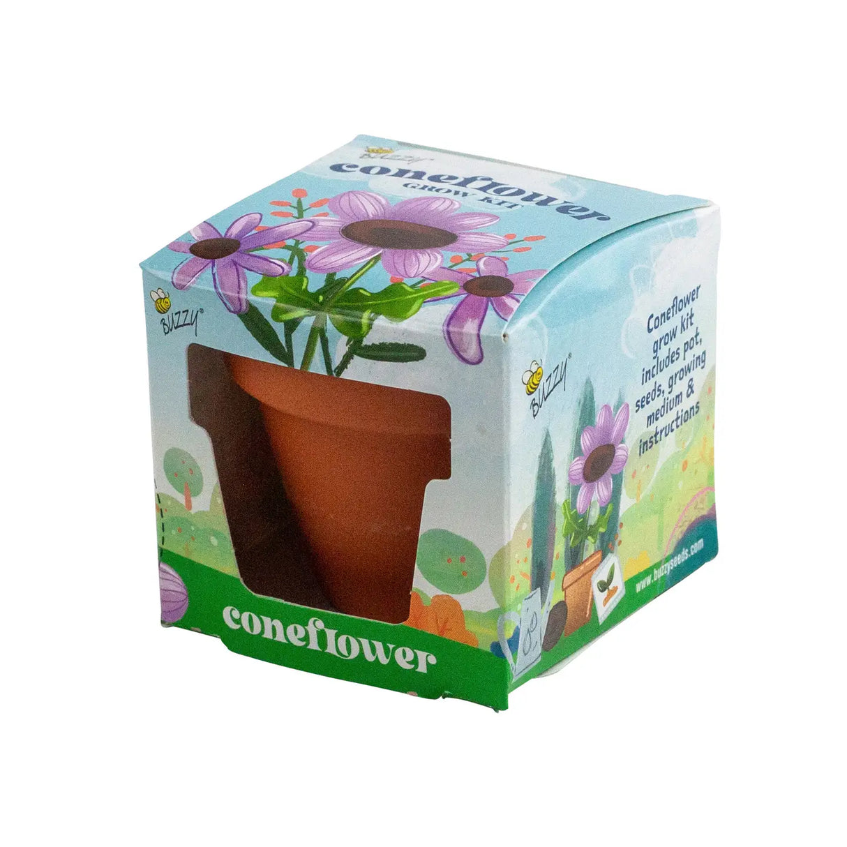 Coneflower Kids Grow Pail Buzzy Seeds