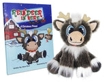 Plush Book Set  - Reindeer In Here