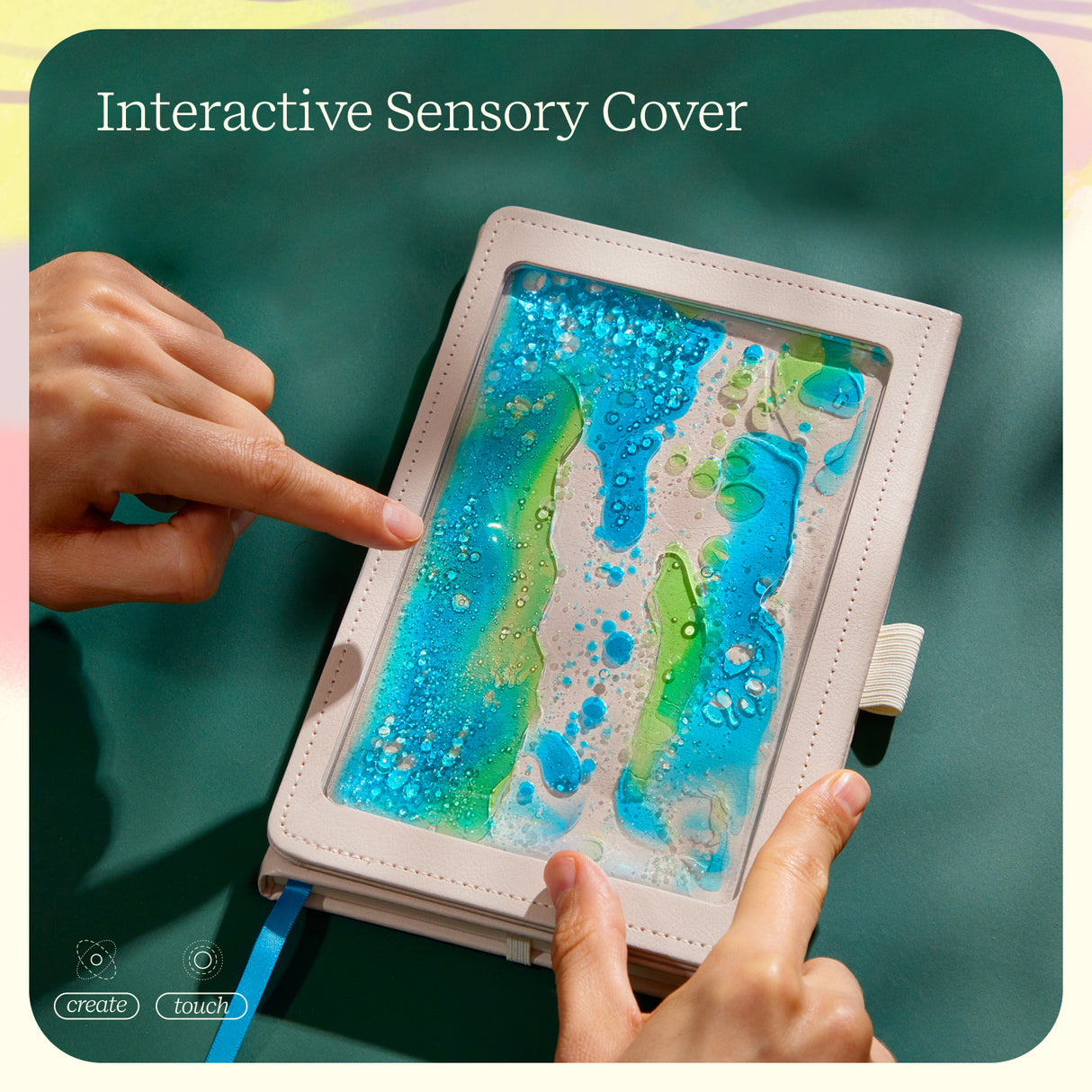 Shake It Up Sensory Journal Ocean (Blue/Green)