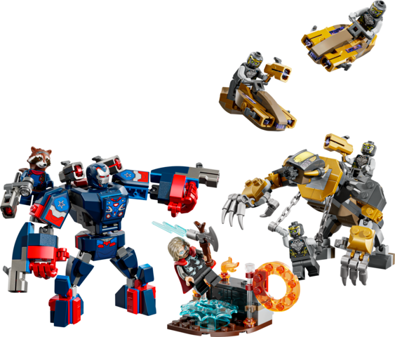 LEGO® Marvel Avengers: Endgame Thor vs. Chitauri
