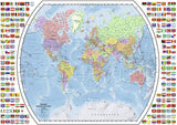 1000 pc Political World Map Puzzle