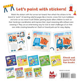 First Fun Sticker Painting Trucks and Tractors