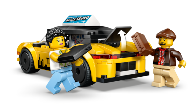LEGO® City Yellow Taxi