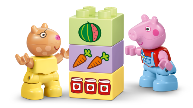 LEGO® DUPLO® Peppa Pig Tractor and Market