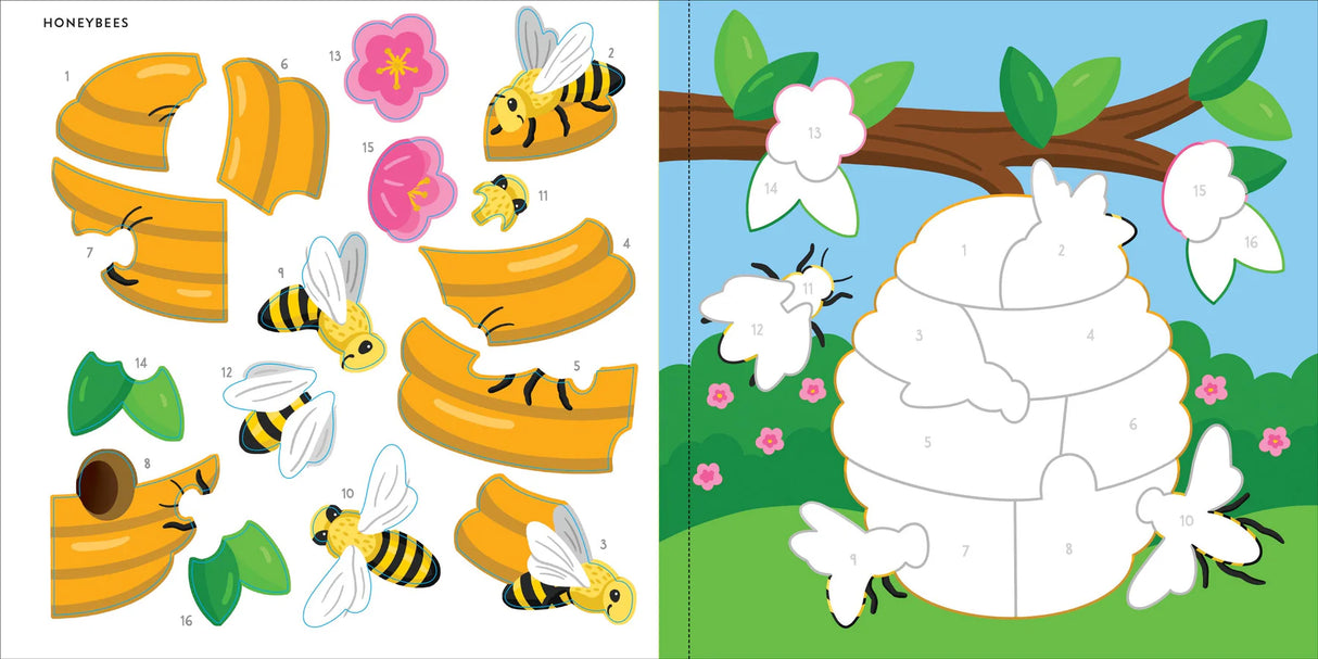 My First Color-By-Sticker Butterflies & Bugs