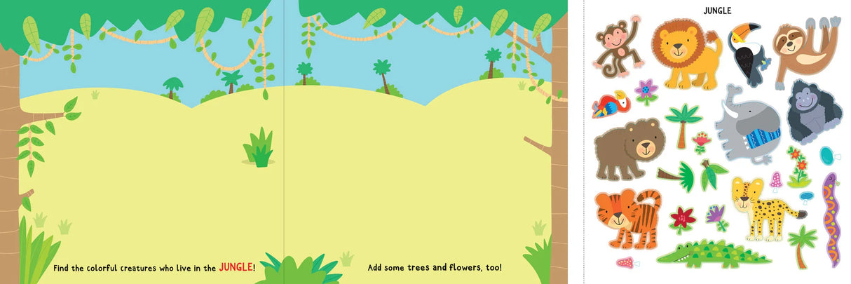 My First Sticker Book Animals