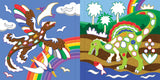 Color-By-Foil Dinosaurs