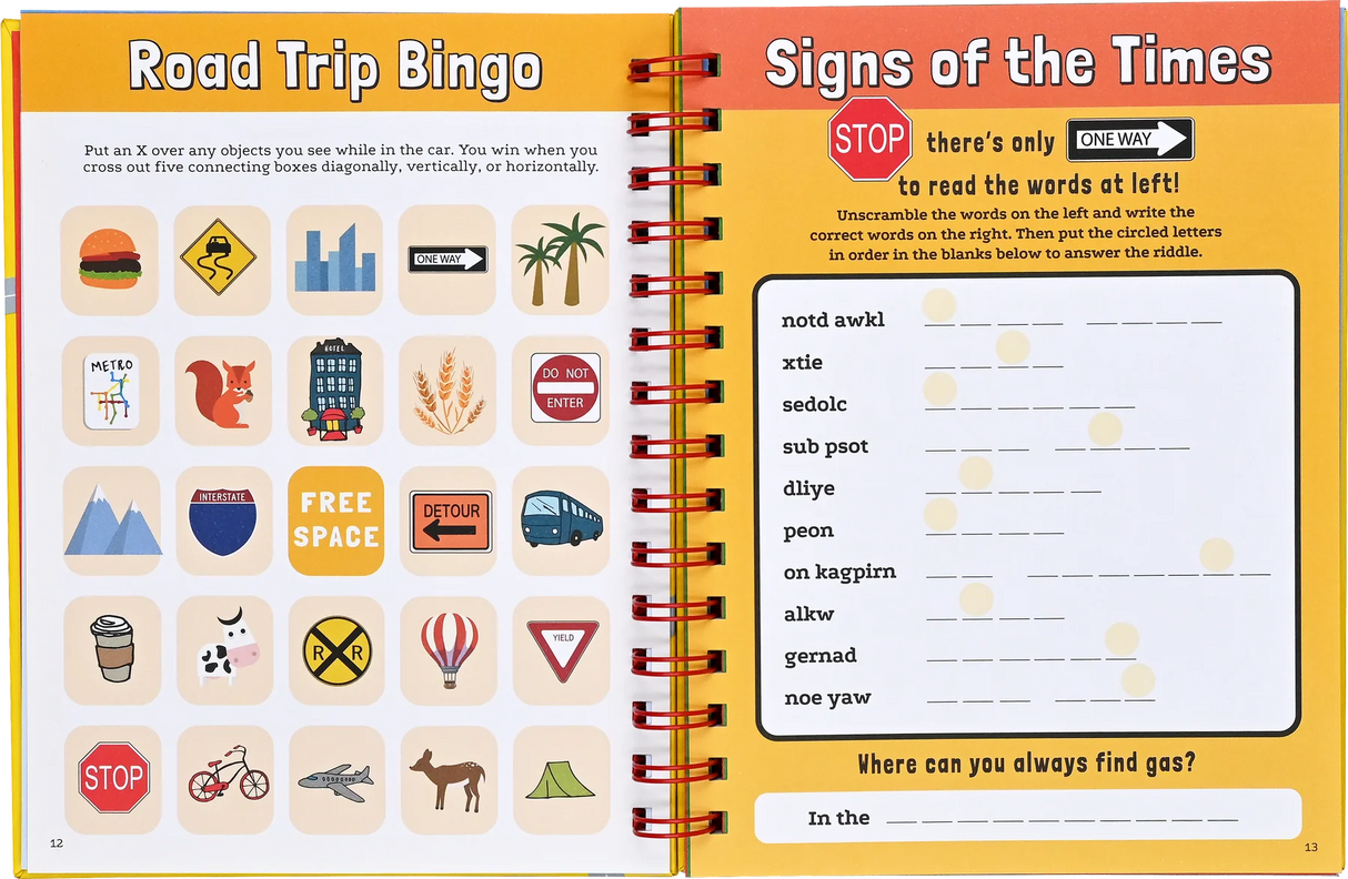 Road Trip Activity Quest