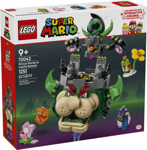 LEGO® Super Mario™ Prince Florian & Castle Bowser
