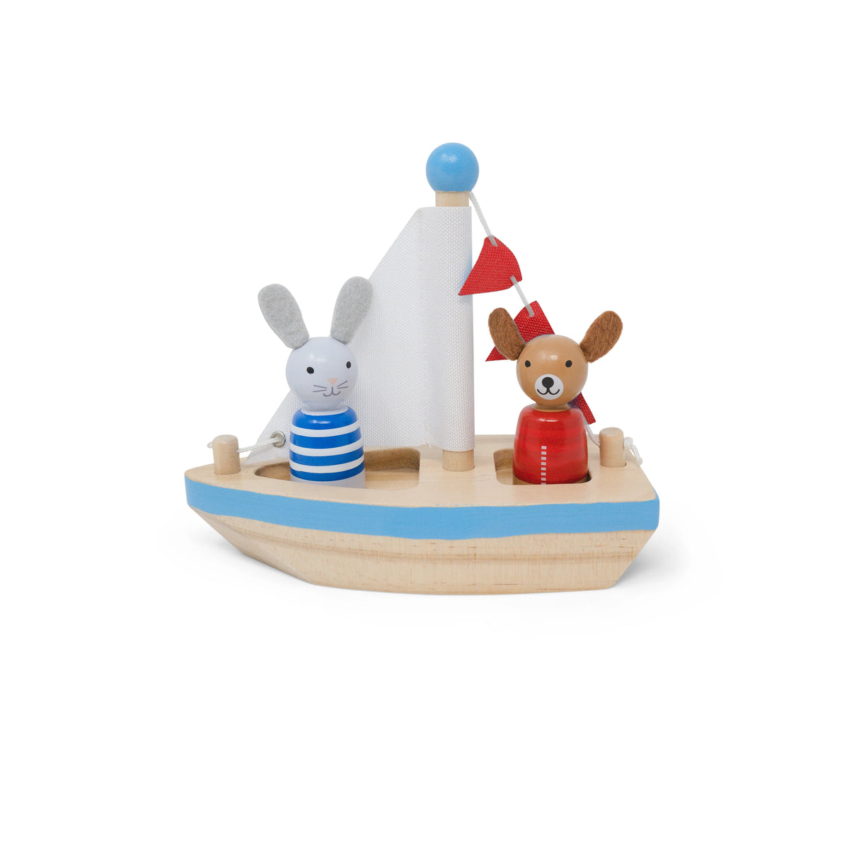 Boats And Buddies Dog And Bunny