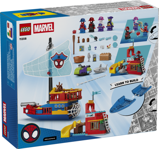 LEGO® Spidey And His Amazing Friends Team Spidey Pirate Ship