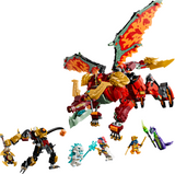 LEGO® NINJAGO Wyldfyre's Transforming Dragon Mech