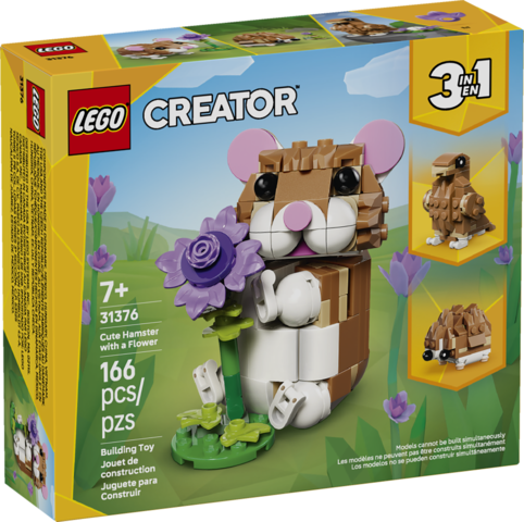LEGO® Creator 3in1 Cute Hamster with a Flower