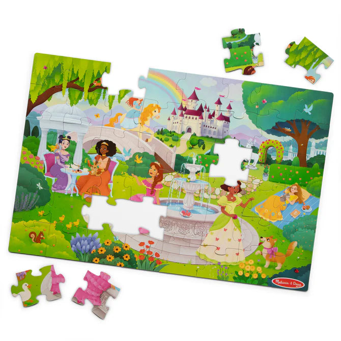 48 pc Fairy Tale Castle Floor Puzzle