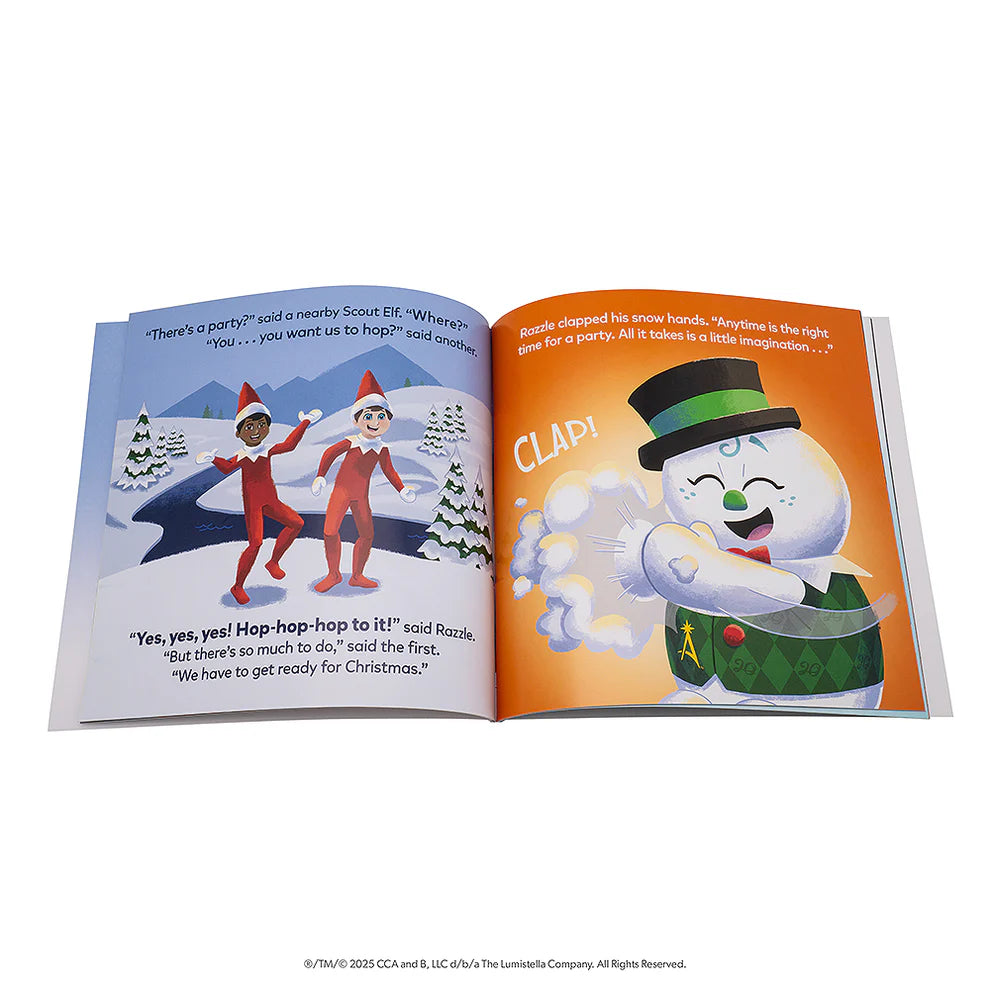 Snostax Razzle The Snowman & Book