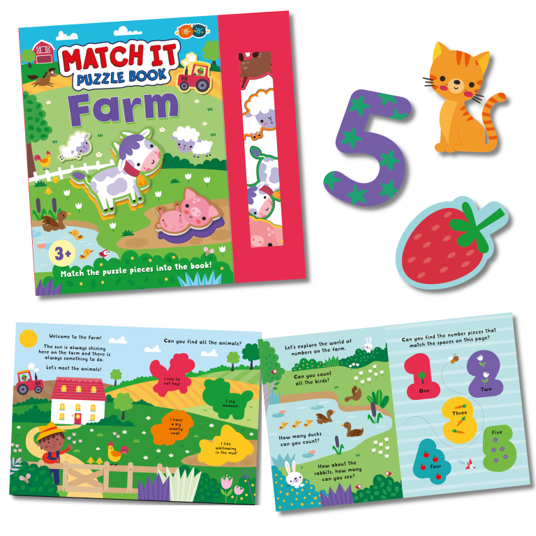 Farm Match It Book