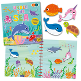 Sea Silicone Sticker Book