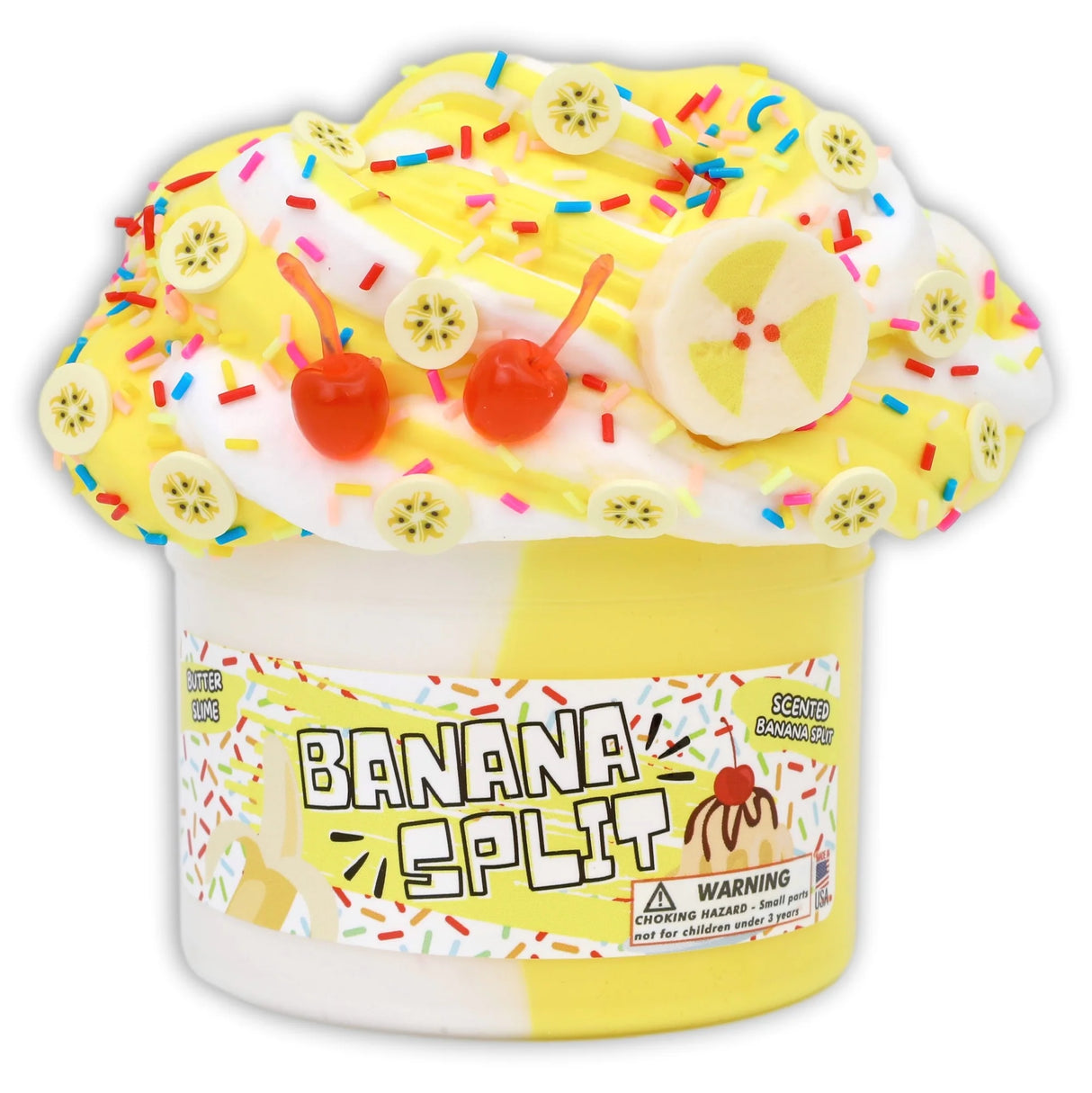 Banana Split Dope Slime