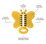 Bee Brush Toothbrush Teether