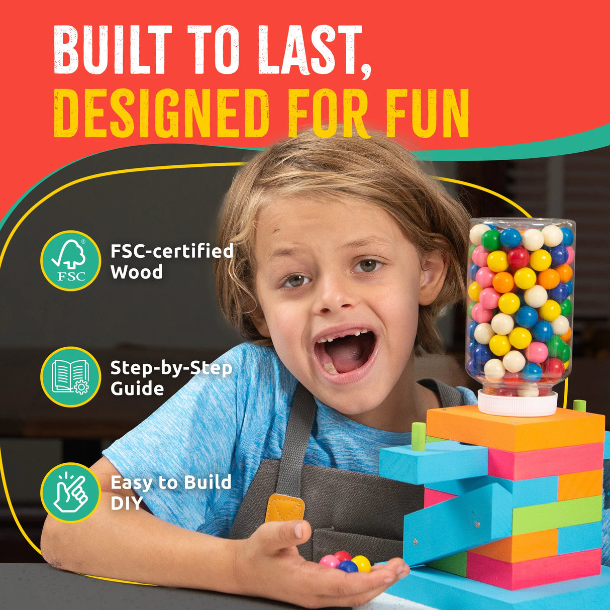 Candy Dispenser Woodworking Kit
