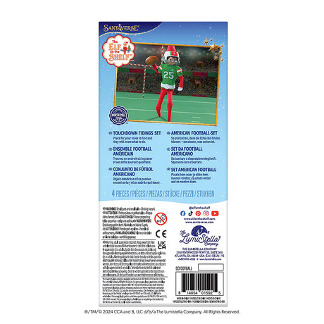 Elf on the Shelf Claus Couture Touchdown Tidings Set