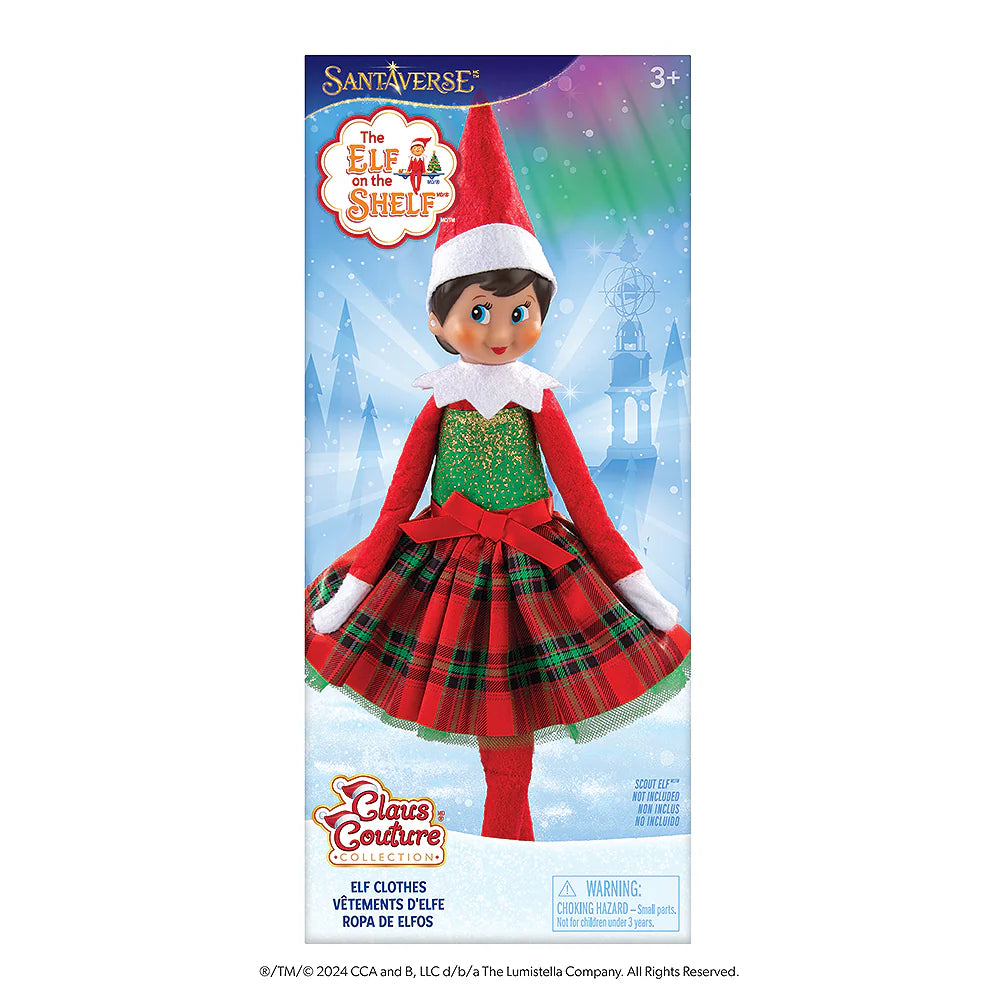 Elf On The Shelf Claus Couture Gifts And Glamour Party Dress