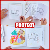 Christmas Super Coloring Cozy Art