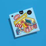 Cozy Supermarket Coloring Book