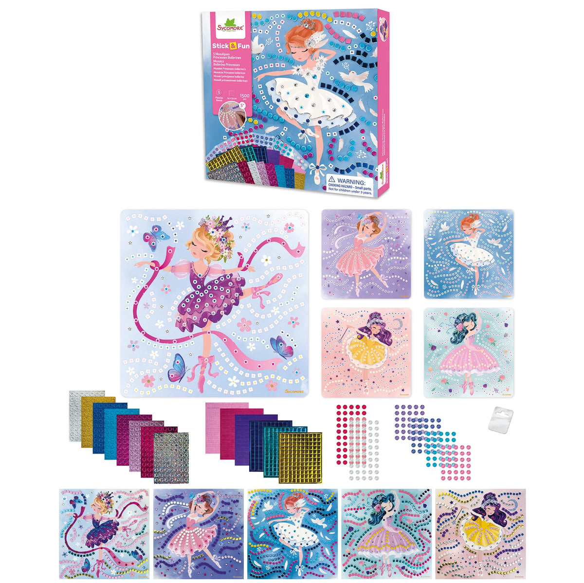 Ballerina Princesses Mosaics