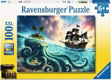 100 pc Octopus Treasure Puzzle