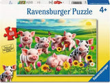 60 pc Precious Piglets Puzzle