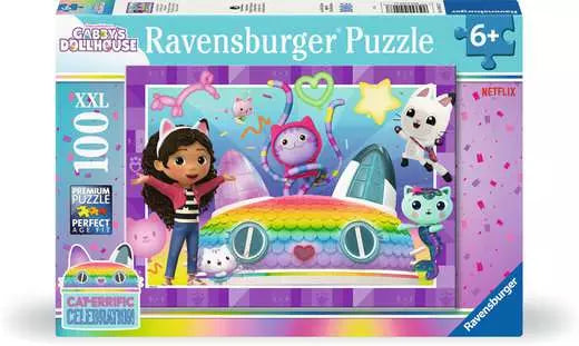 100 pc Gabby Dollhouse This Calls for a Party! Puzzle