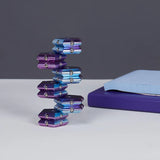 Geode Magnetic Fidget Set Chrome Nova Purple