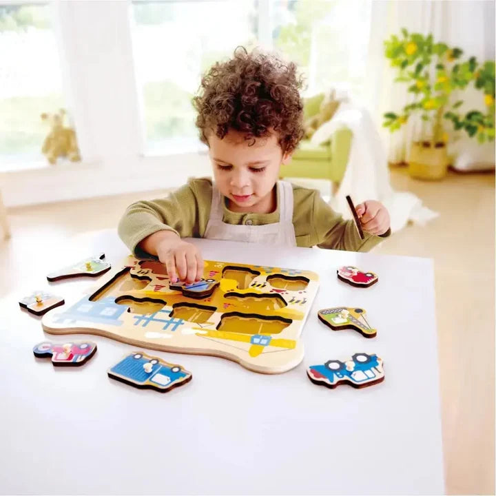 Construction Peg Puzzle