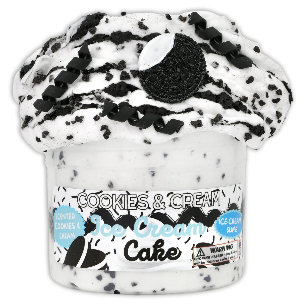 Cookies And Cream Ice Cream Cake Dope Slime