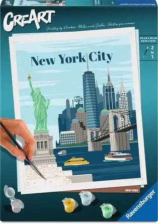 CreArt Painting by Numbers New York City