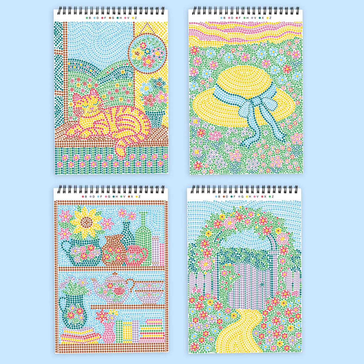 FlowArt Cozy Cottage Dot By Letter